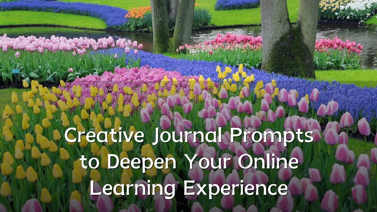 Creative Journal Prompts to Deepen Your Online Learning Experience