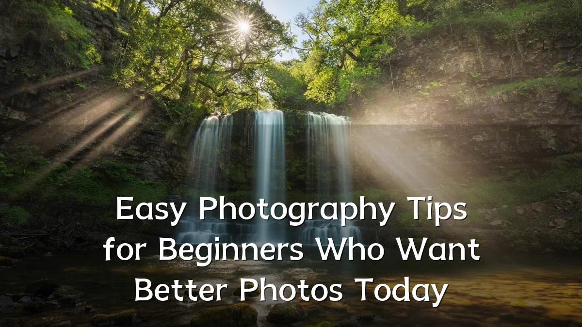 Easy Photography Tips for Beginners Who Want Better Photos Today