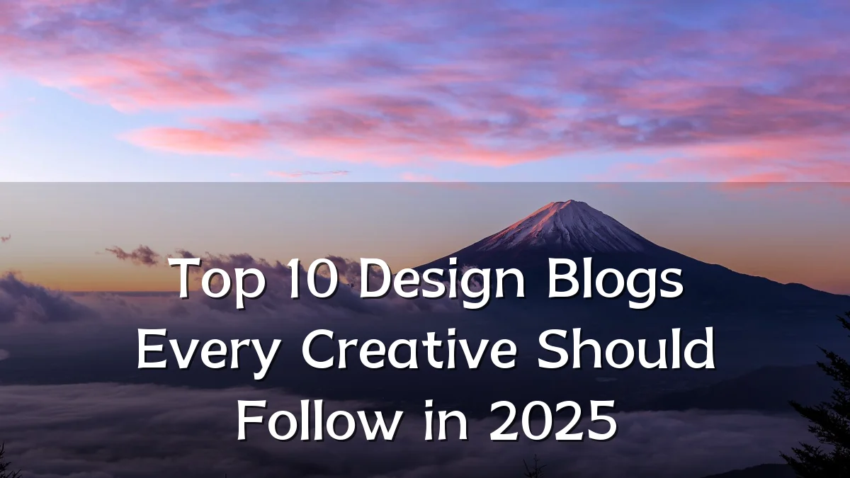 Top 10 Design Blogs Every Creative Should Follow in 2025