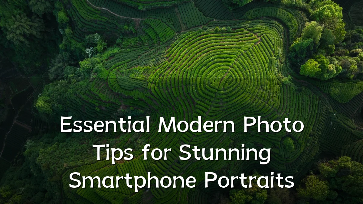 Essential Modern Photo Tips for Stunning Smartphone Portraits