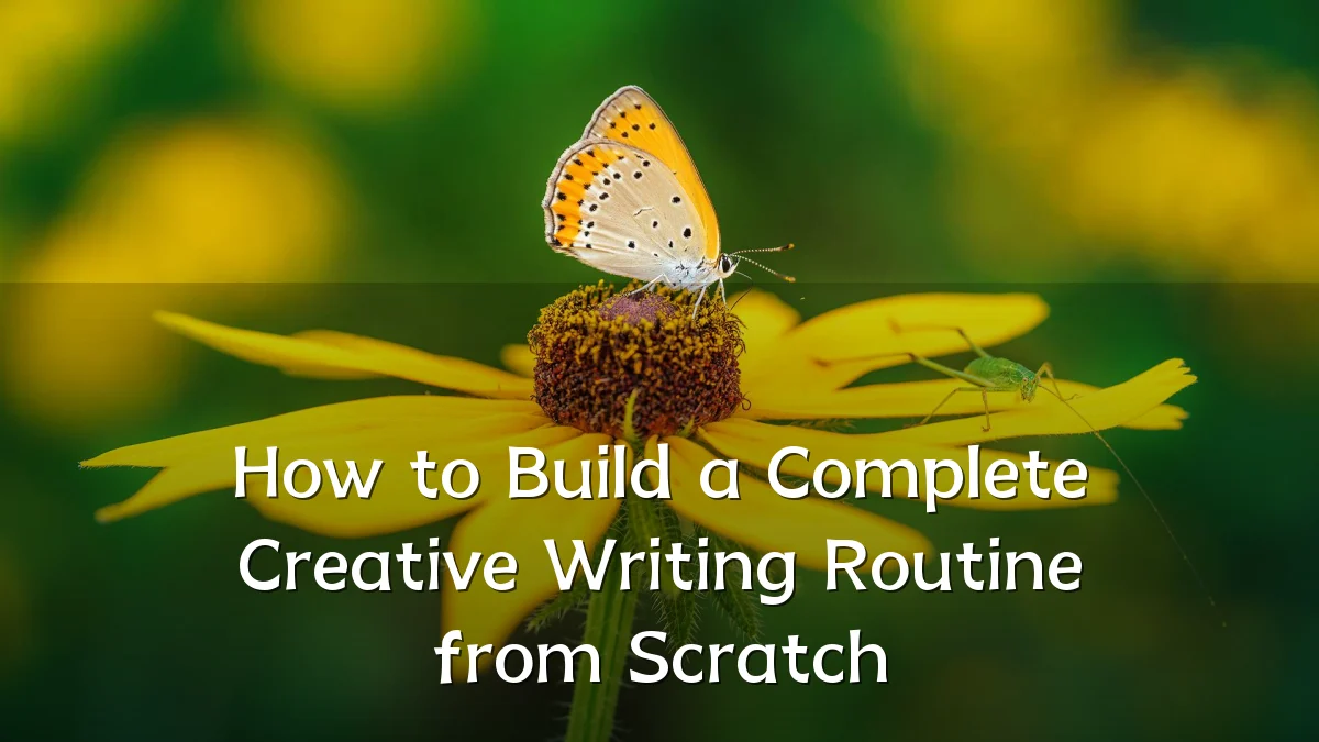 How to Build a Complete Creative Writing Routine from Scratch