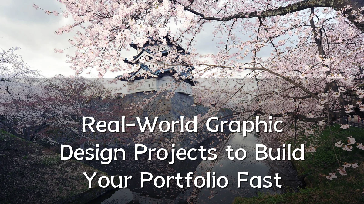 Real-World Graphic Design Projects to Build Your Portfolio Fast