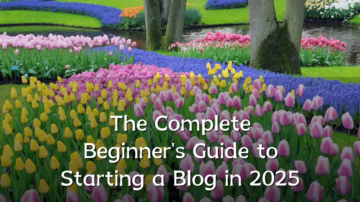 The Complete Beginner's Guide to Starting a Blog in 2025